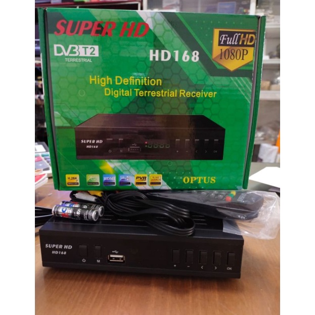 set top box DVB-T2 optus full hd