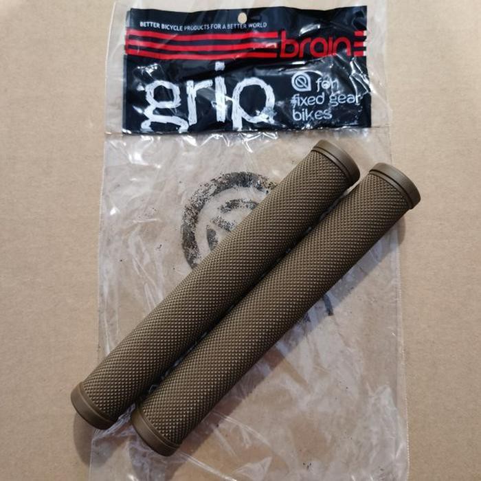 Unik Grip Fixie Hand Grip Fixed Gear Brown Coklat Berkualitas