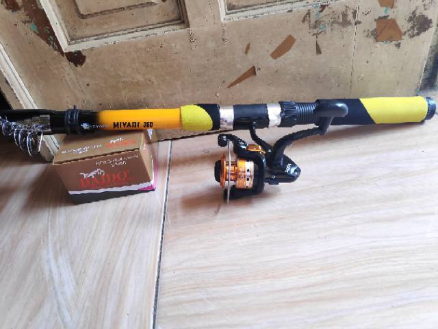 Set reel  DAIDO Simura joran panjang 3.6 meter