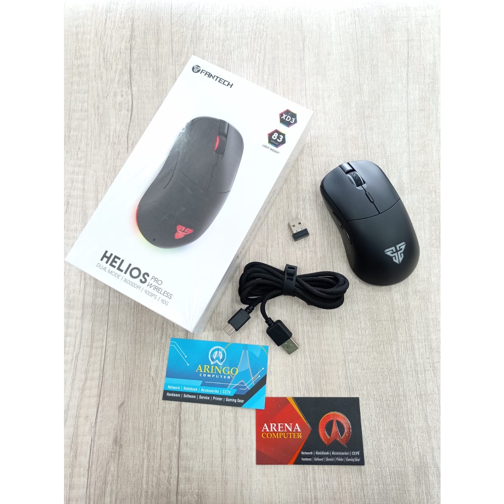 Mouse Fantech Wireless XD3 BLACK