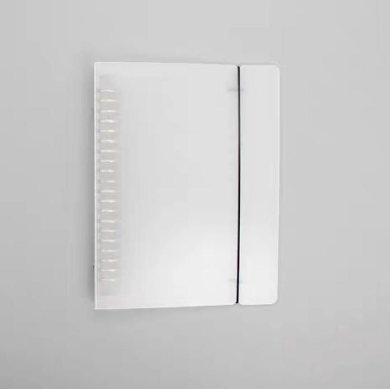 

KODEGg5G0--[THE UNIVERSE] Binder A5 Matte 6 Ring 20 Ring Aesthetic Binder Transparan Dove - ST007