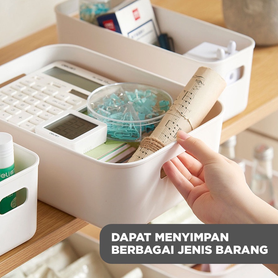 STORAGE BOX ORGANIZER / LEMARI PLASTIK / BOX ORGANIZER / KOTAK PENYIMPANAN PUTIH