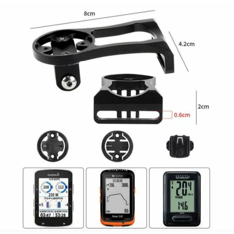 Barfly Bracket Stem Spedometer Gps  Bar Fly Sepeda