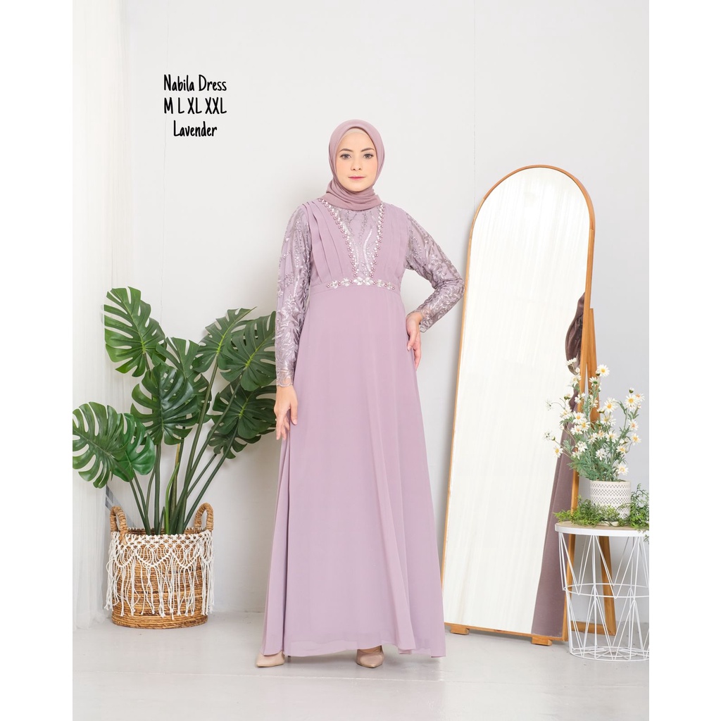 Kebaya Dress Nabila NF / Gamis Kebaya Modern Brukat / Gamis Kondangan / Gamis Modern / Kebaya Wisuda / Baju Kebaya Bridesmaid