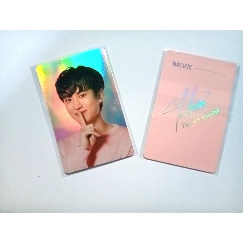PC Hologram Chanyeol Nacific Limited Edition