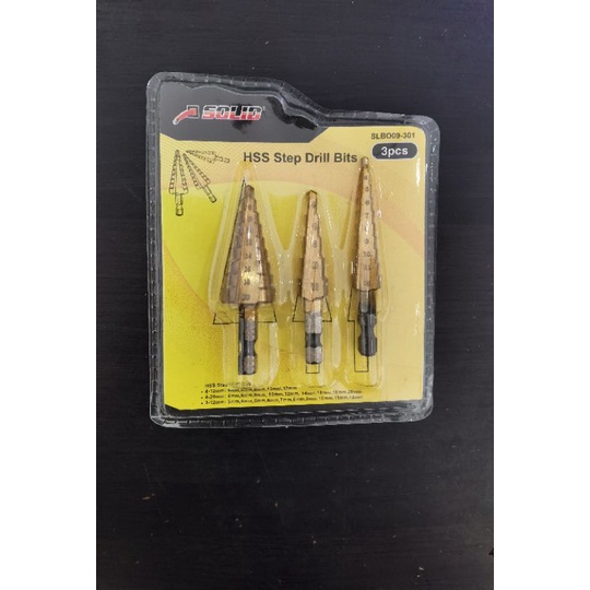 Mata bor besi pagoda solid