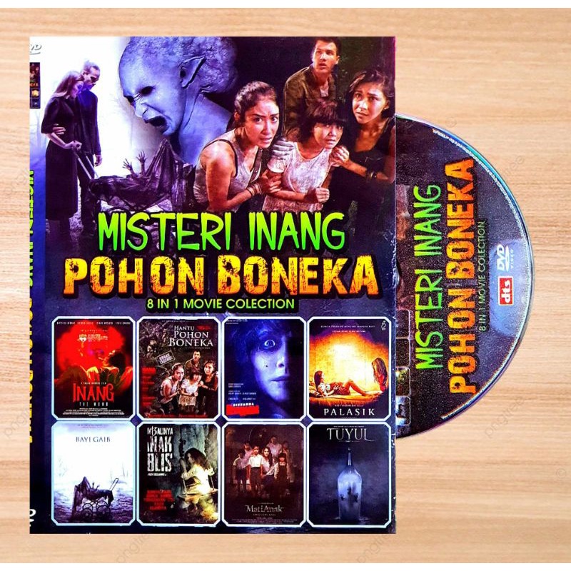 Jual Kaset Koleksi 8 Judul Film Horor Campuran Terbaru Kumpulan Film Horor Indo Film Horor 