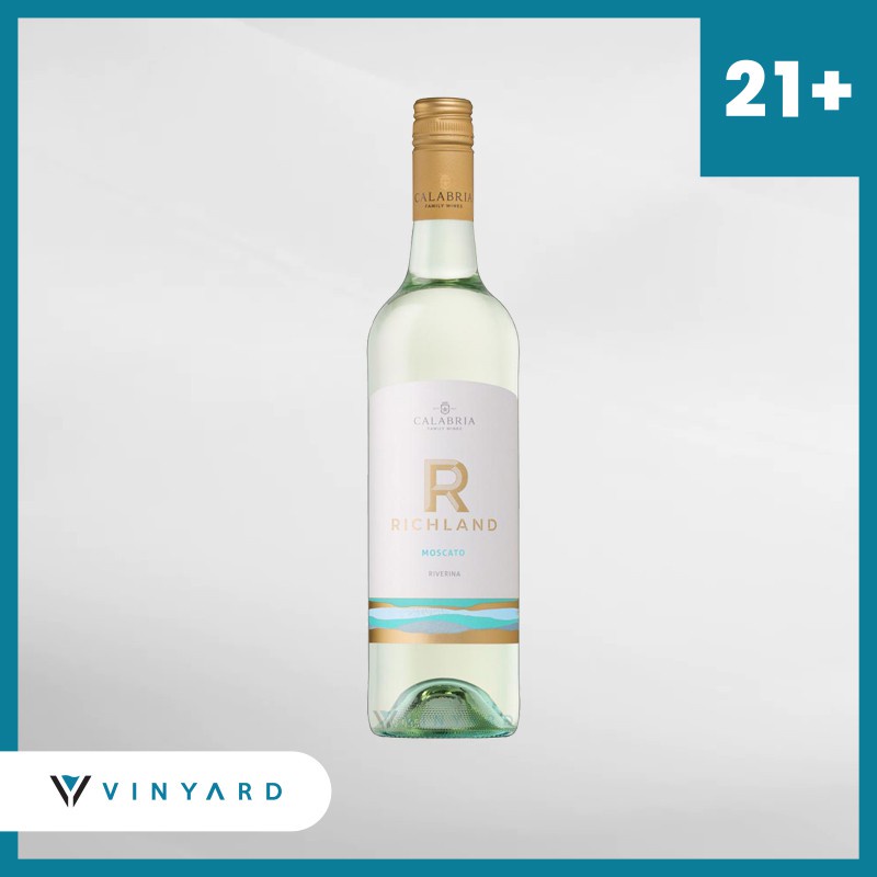 Calabria Richland Moscato 750Ml ( Original &amp; Resmi By Vinyard )