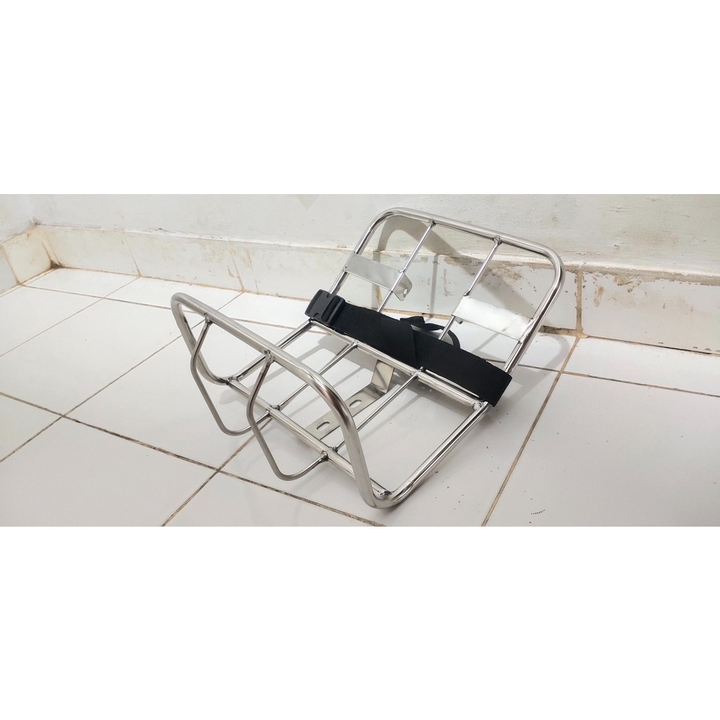 Rak Tengah Middle Chrome Vespa Super Sprint PTS