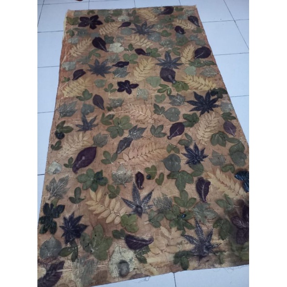 Kain Batik ecoprint Katun