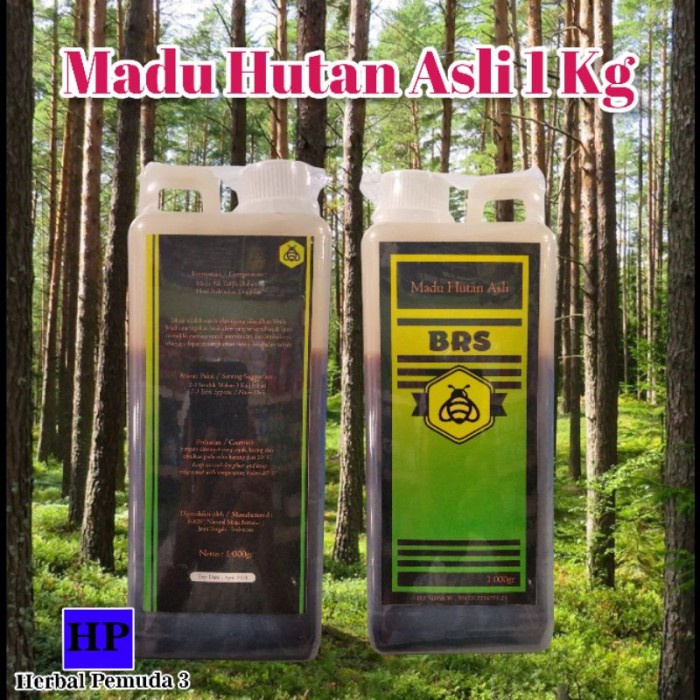 

Madu hutan asli Sumatera 1 kg BRS - Madu hutan asli murah RAW HONEY