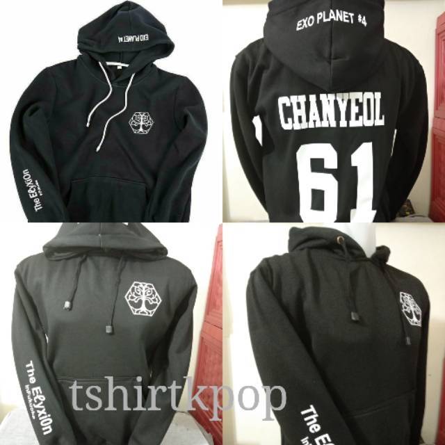 hoodie exo shopee