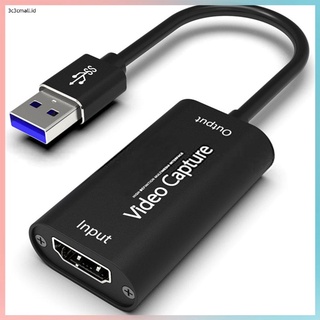 USB3.0 To HDMI-compatible 60Hz Video Mini Design Capture Card Recorder Live Capture Box Converter For Home Office