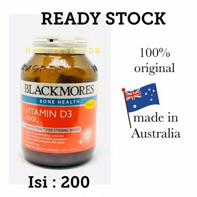Blackmores Vitamin D3 1000iu vit D 3 1000