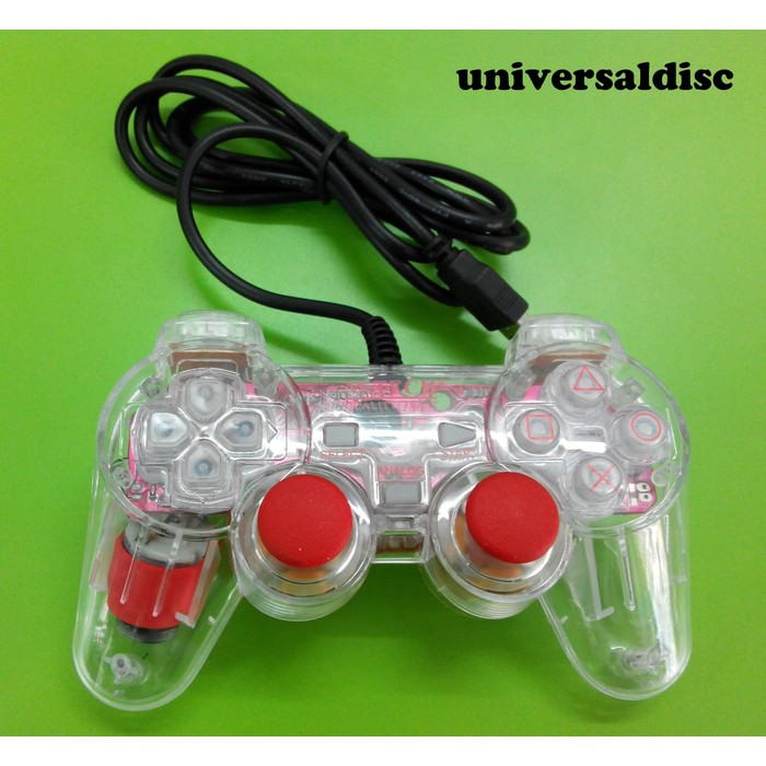 Gamepad single Getar Transparan M-Tech