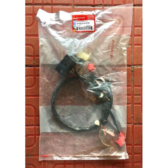Sub harness battery kabel body aki Honda Scoopy Fi Esp Original 32102-K16-A40