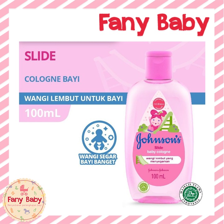 JOHNSON'S BABY COLOGNE 100ML [ SLIDE ]