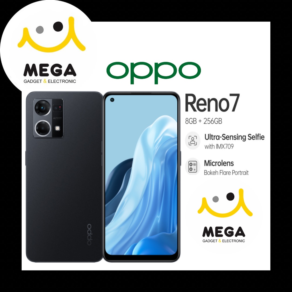 Oppo Reno 7 4G 8GB + 256GB Garansi Resmi Oppo Indonesia