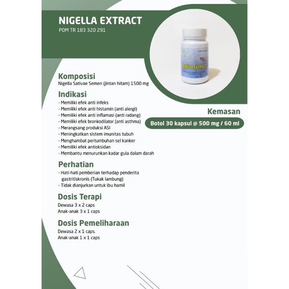 NIGELLA EXTRACT
