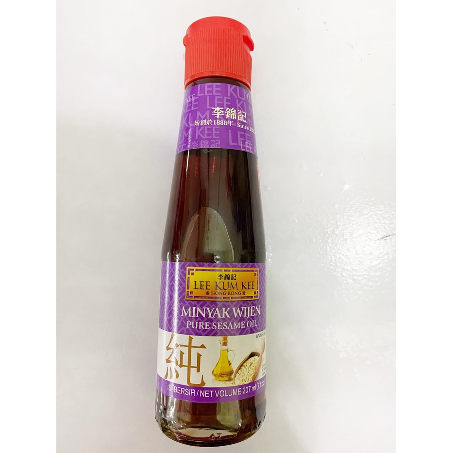 Lee Kum Kee Sesame Oil Minyak Wijen Lee Kum Kee 207ml Shopee Indonesia