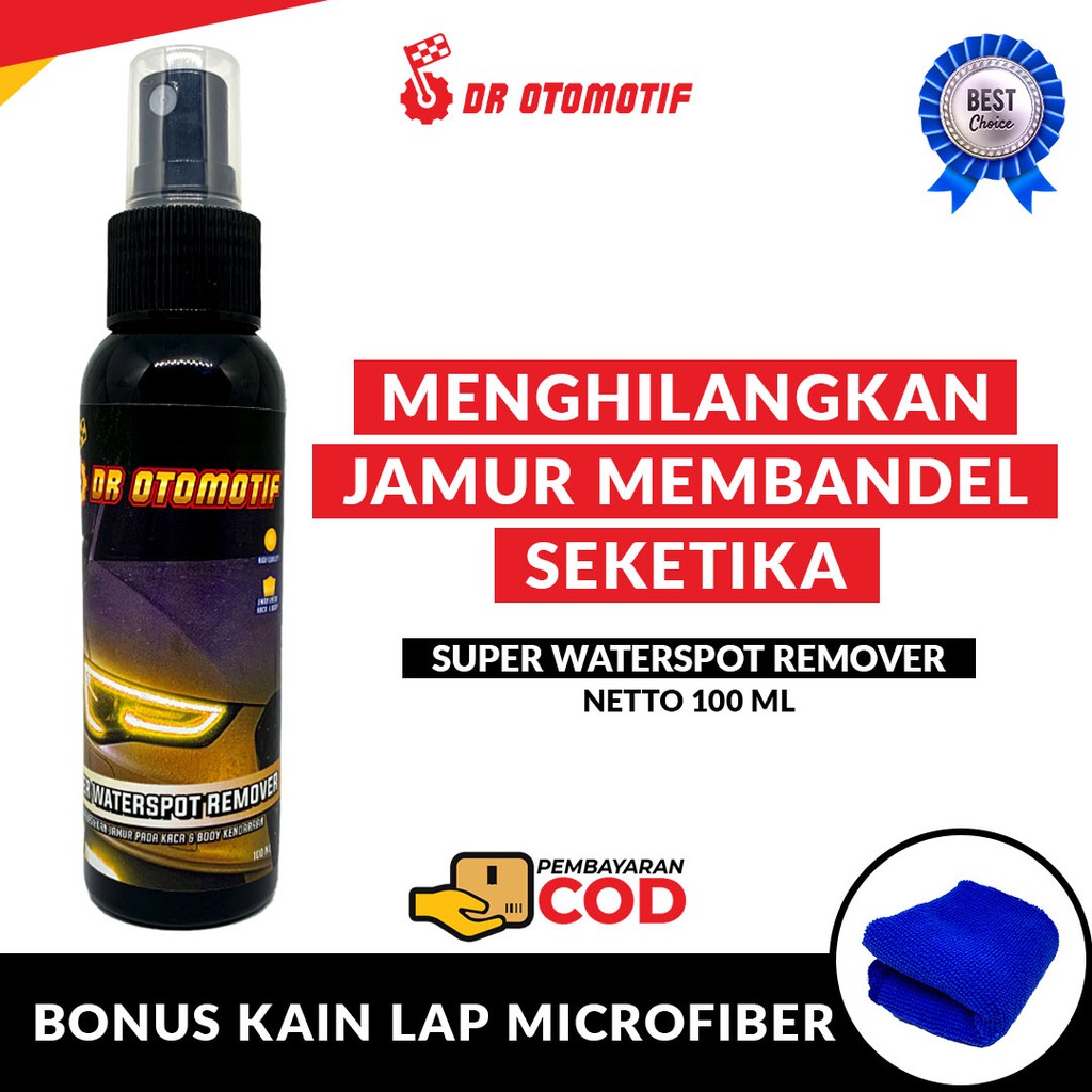 DR SUPER WATERSPOT REMOVER 250 Ml Penghilang Jamur Kaca  Body Motor Mobil Dr Otomotif