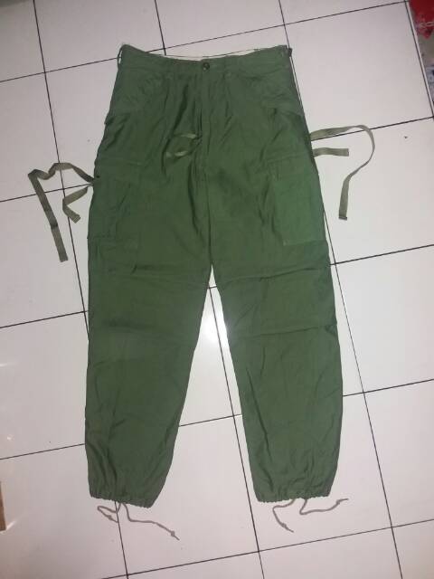 Trouser M65 OG Celana Cargo not Issue Us Army Woodland