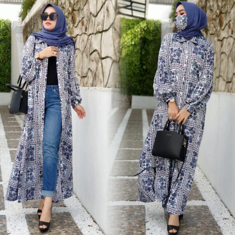 gratis dress Keren home baju belt silk syari New prada Menyusui Gamis muslim maxmara murah
