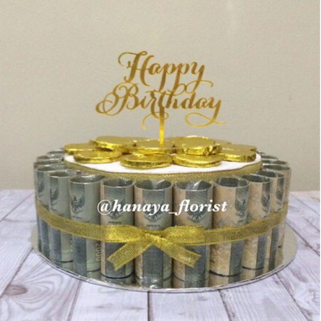 Money cake kue uang kue ulang tahun murah