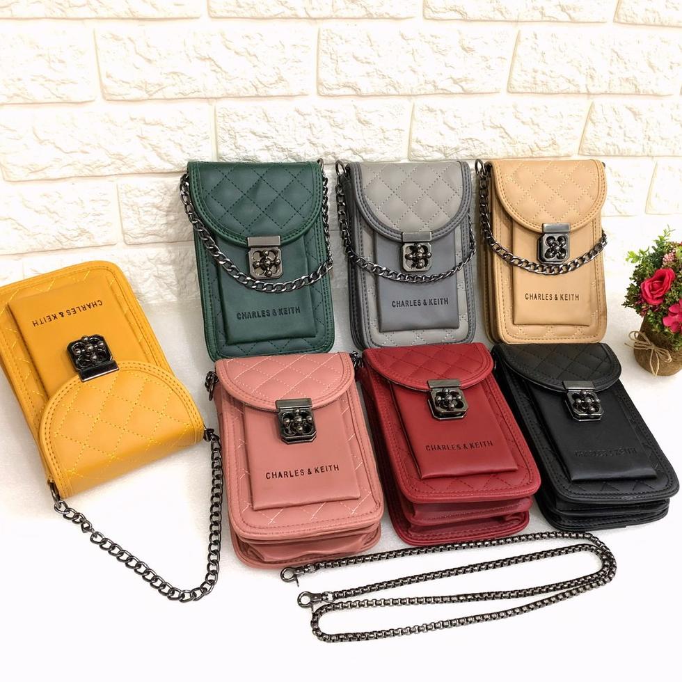 Ezc75 Tas CK JUDE Selempang wanita tas slingbag charles & keith hp andin [akhir]