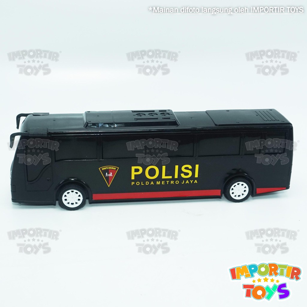 Mainan Truk Bus Mobil Polisi SIM Keliling Anak Police Murah Berkualitas!