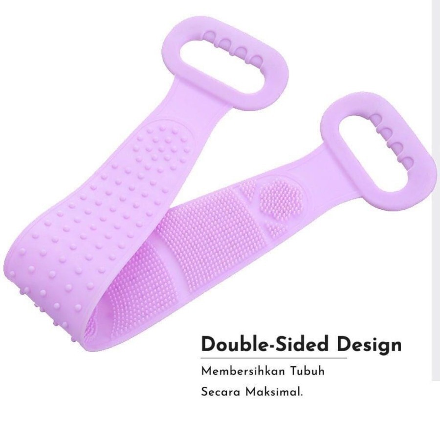 Silicone bath towel | silicone brush beli 1 dapat 3