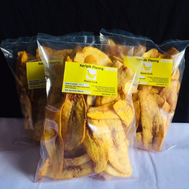 

Keripik Pisang ( Manis Gurih)