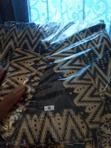 Batik Couple Keluarga Sania Ruffle Ori Ndoro Jowi Dnt Motif