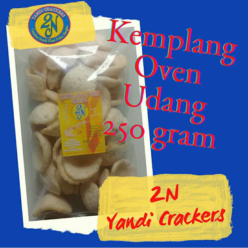 

Kemplang Udang Oven/ kerupuk bangka/ snack bangka/ oleh oleh