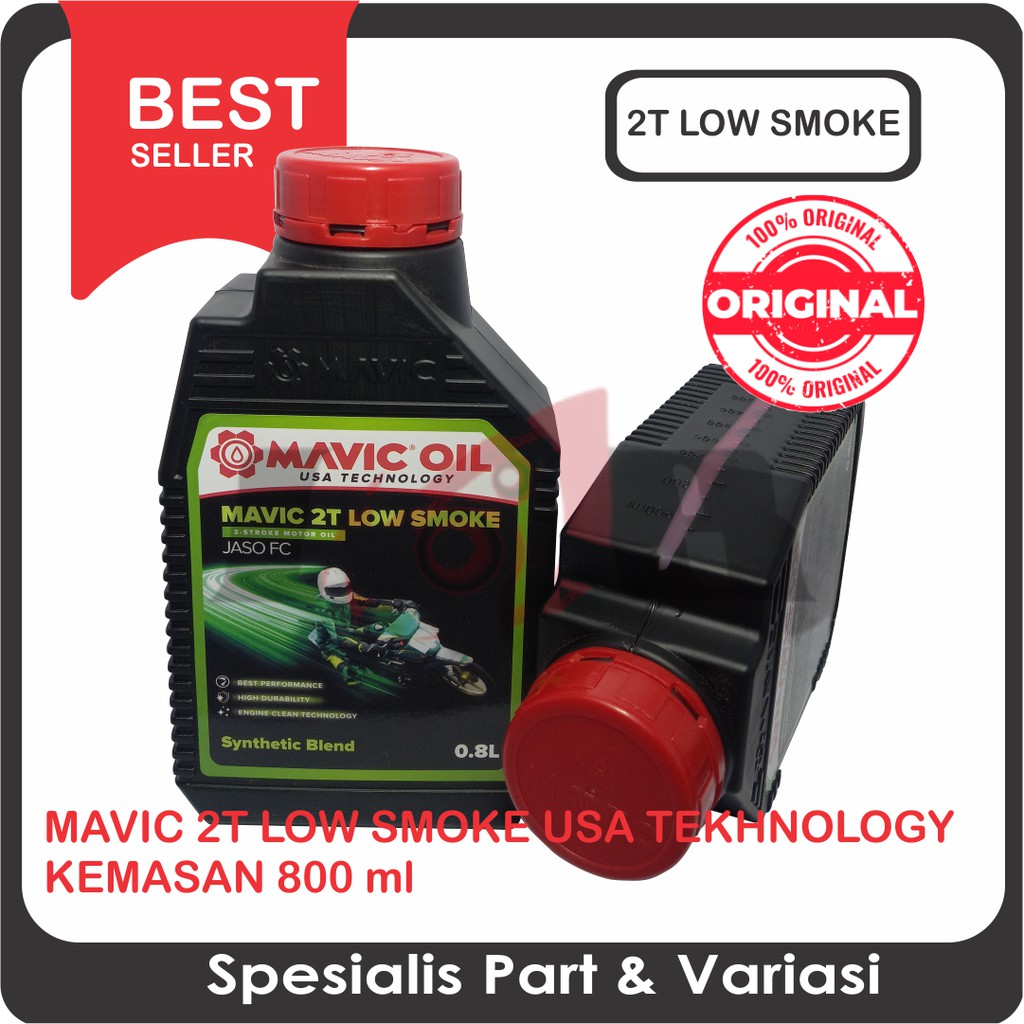 Oli Samping Mavic 2T Racing Oil Low Smoke Xtra Fragrance 800ml Ninja