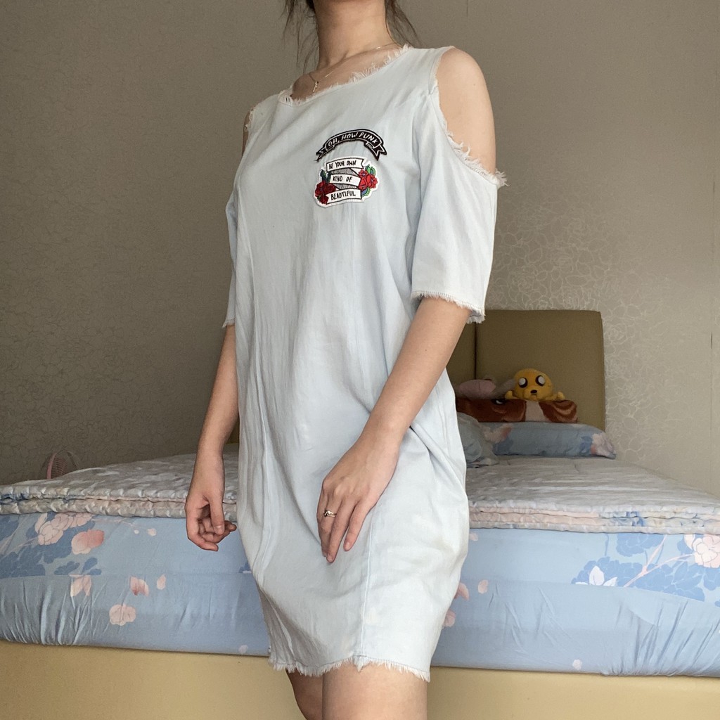 Colorbox Denim Dress