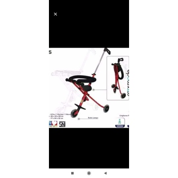 micro trike kereta dorongan anak gimmick morinaga