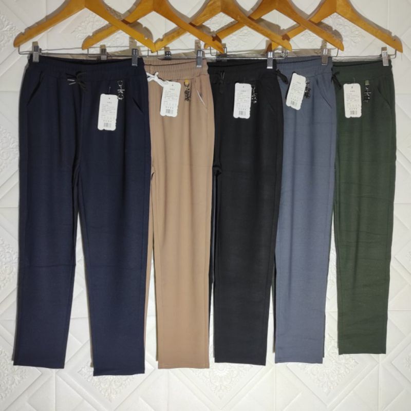 celana jogger wanita import celana zara import size 2XL-7XL