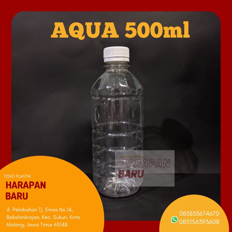 BOTOL AQUA 500ML