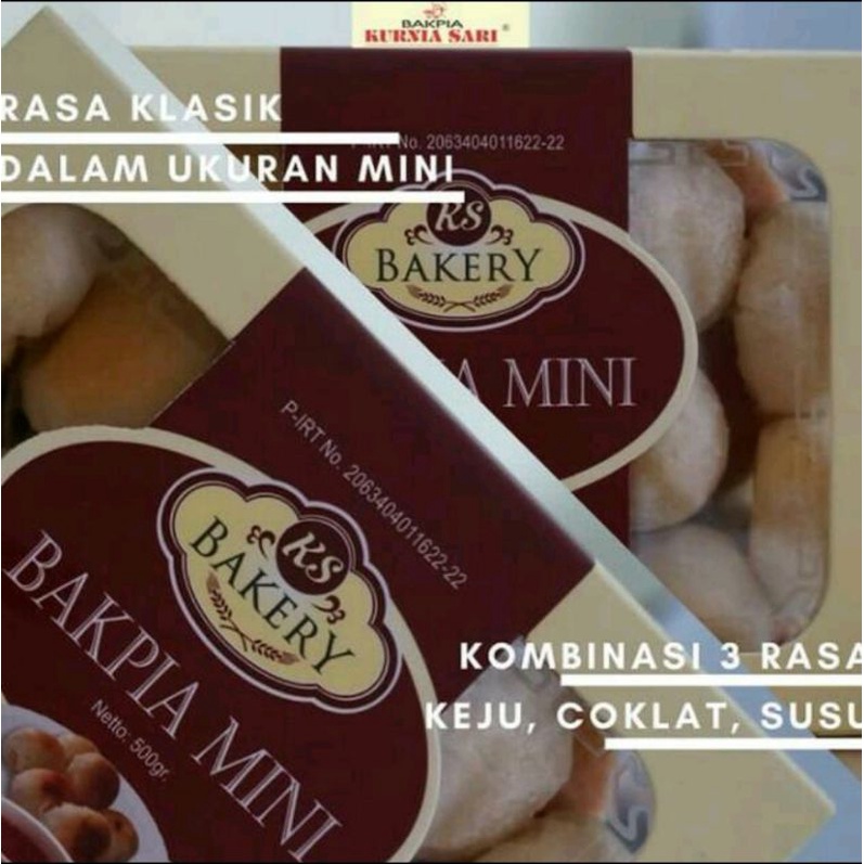 

Bakpia Kurnia Sari - Mini 3 Rasa, isi 40