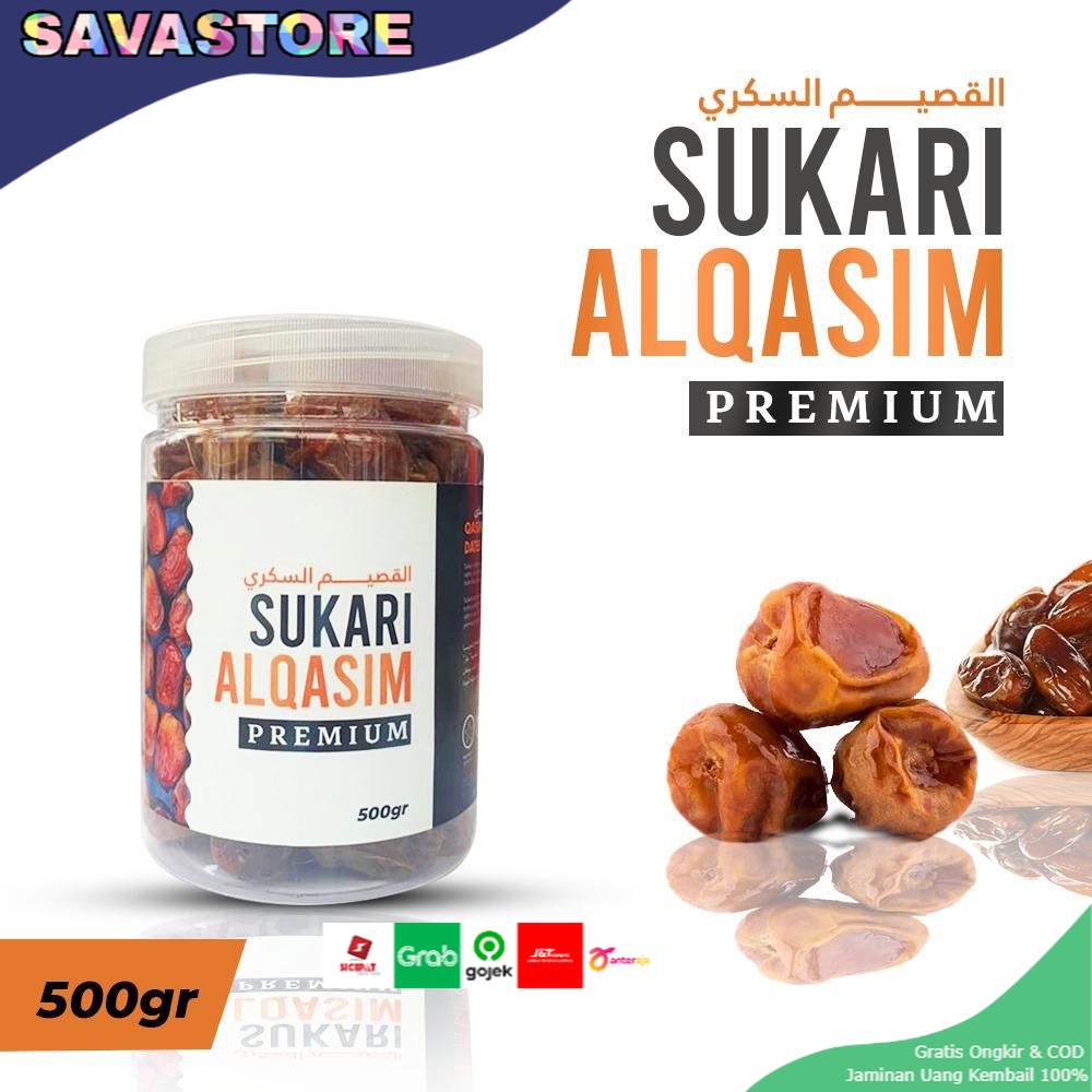 KURMA SUKKARI AL-QASSIM PREMIUM 100% ASLI  - KURMA SUKARI ORIGINAL