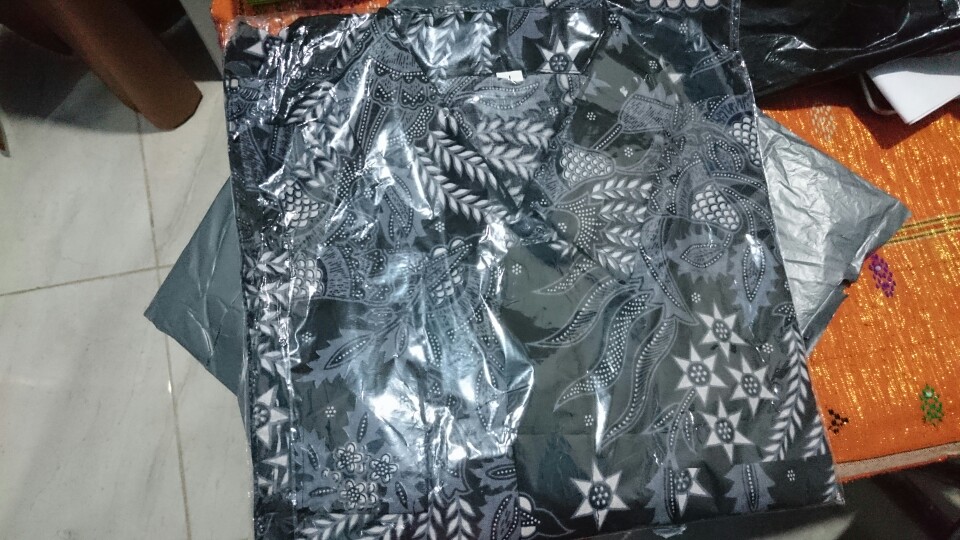 Kemeja Batik Pria Lengan Panjang Size M L Xl Xxl  Bswart Batik Hrb026