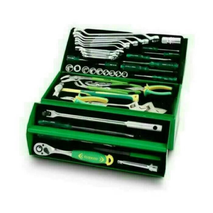 original otomotive 45 pcs TEKIRO tool Mekanik Tool set set suku c