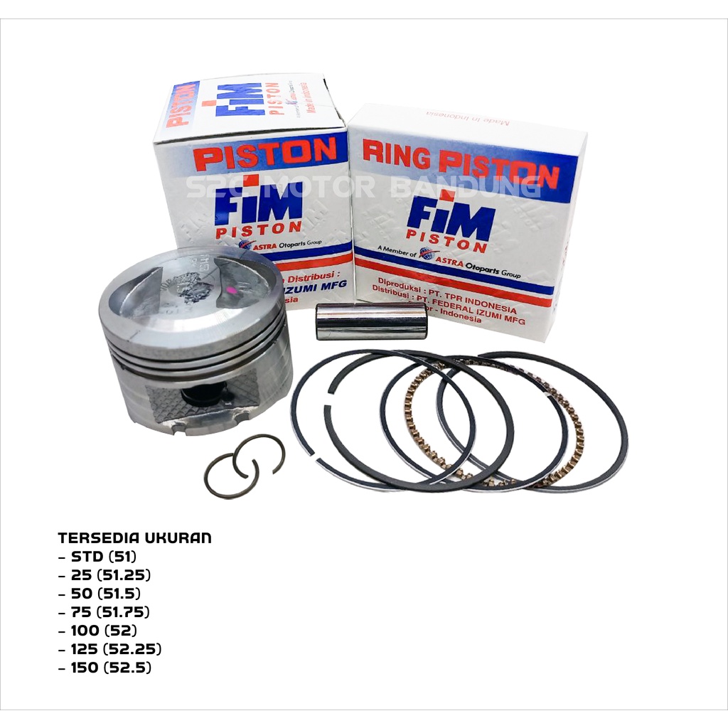 PISTON KIT JUPITER XB VEGA R NEW FIM53 FIM 53 PIN 13 53.5/54/54.5/55/55.25-2