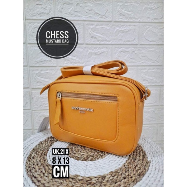 CHESS MUSTRAD SOPHIE MARTIN PARIS PROMO TAS SELEMPANG JELITA JENARA ALMANDA JUSTICIA DANOVA