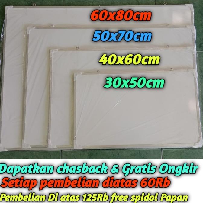 

~~~~~] PAPAN TULIS BOLAK BALIK UKURAN (60x80cm)MURAH - PRODUK SENDIRI