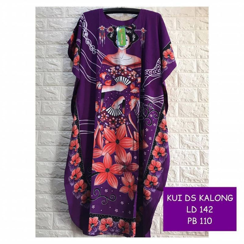 DASTER KALONG JUMBO KENCANA UNGU ORIGINAL LD 140 CM