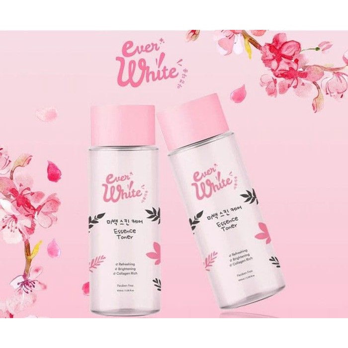 [COD] Toner Everwhite Brightning Treatment Wajah Exfoliating Hydrating Soothing dengan Kandungan Kefir - BPOM