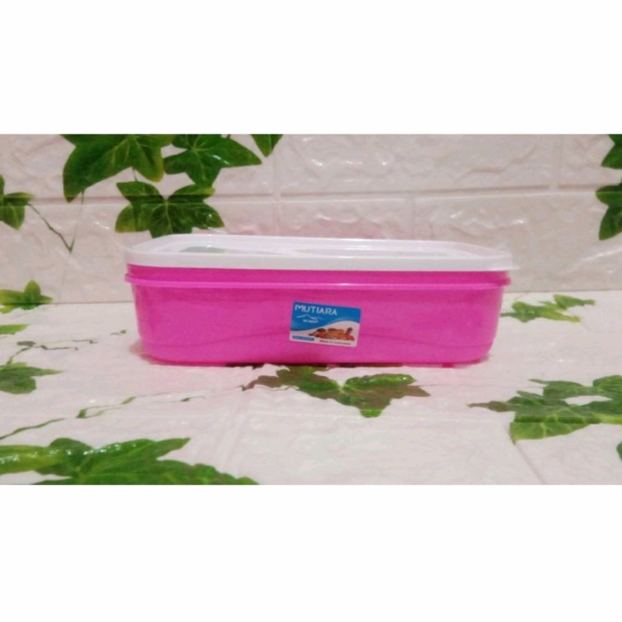 Lunch Box Mutiara 900mL - Tempat Makan Anak - Kotak Makan Bekal - Catering Box - Ompreng  Souvenir Ulang Tahun