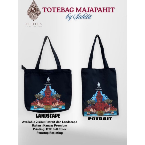 Tas Totebag majapahit by Suhita